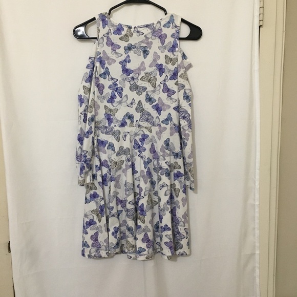 3/$35❤️Children’s place butterflies L/S Dress L - Picture 7 of 9